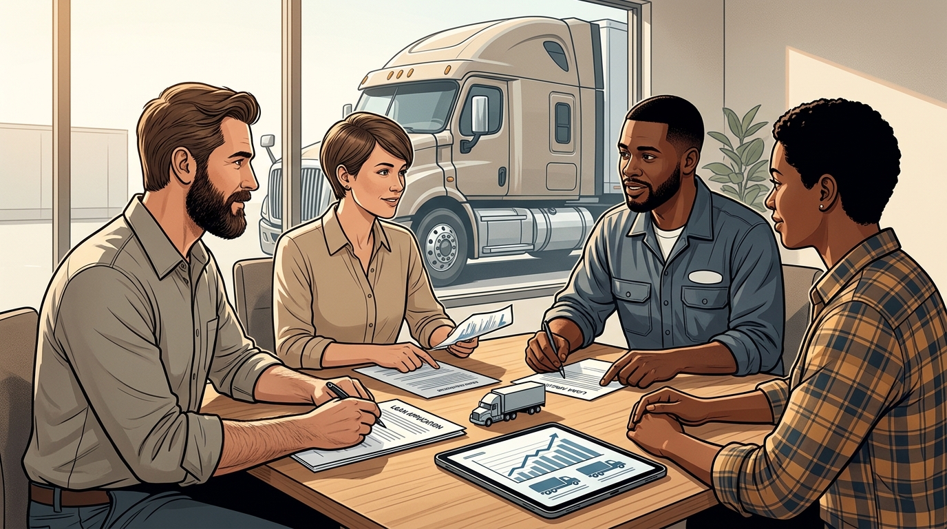 Illustration: Fair Credit Equipment Financing: Improving Your Odds in 2026