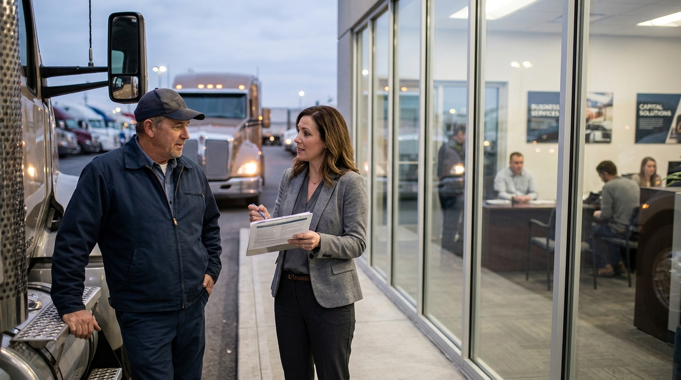 Illustration: Working Capital Guide for Truckers: Getting Funded in 2026